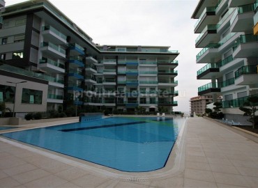 Двухкомнатная квартира в элитном комплексе, Каргыжак, Аланья, 65 кв.метров ID-3598 фото-15