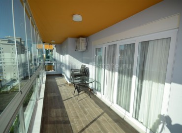 Стильная и новая трехкомнатная квартира на аренду с видом на море,110м2 в Махмутларе ID-3633 фото-20