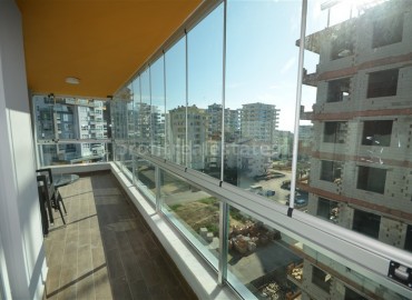 Стильная и новая трехкомнатная квартира на аренду с видом на море,110м2 в Махмутларе ID-3633 фото-21