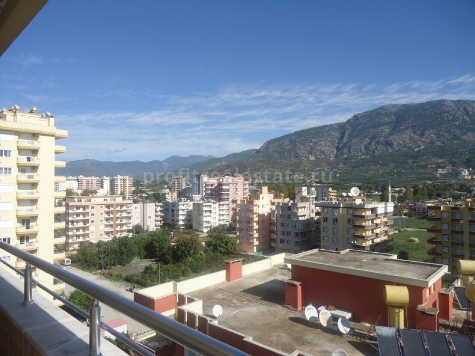 Furnished penthouse with sea and mountain view in Mahmutlar, Alanya, Turkey ID-0155 фото-2