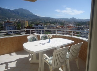 Furnished penthouse with sea and mountain view in Mahmutlar, Alanya, Turkey ID-0155 фото-8