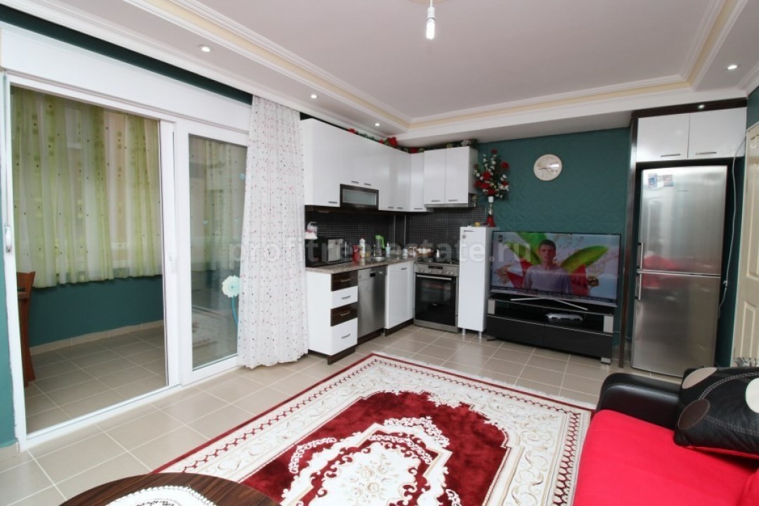 Двухкомнатная квартира в популярном районе Махмутлар, Алания ID-3654 фото-2