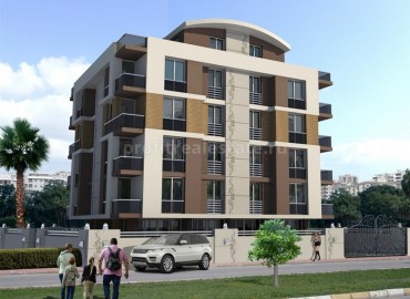 Новые квартиры планировки 2+1, 3+1 в Коньяалты, Анталия ID-3673 фото-1