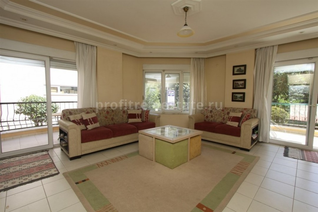 Трёхкомнатная квартира с мебелью в центре Алании, 120 м2 ID-3719 фото-2