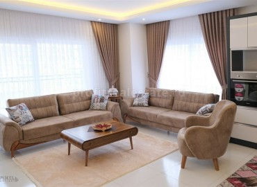 Трехкомнатная меблированная квартира в новом комплексе. Махмутлар, Алания ID-3742 фото-1