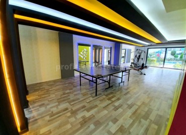 Двухкомнатная квартира в современной комплексе в Махмутларе, 8 этаж, полный пакет мебели ID-3772 фото-11