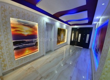 Двухкомнатная квартира в современной комплексе в Махмутларе, 8 этаж, полный пакет мебели ID-3772 фото-12