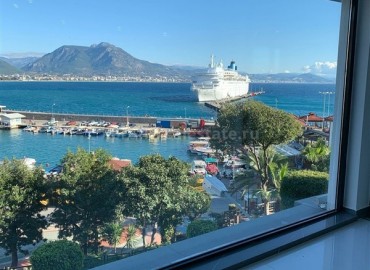 Новая четырехкомнатная квартира на первой береговой линии с видом на море в историческом центре Алании ,152м2 ID-3792 фото-2