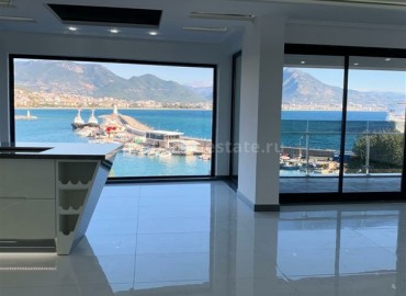 Новая четырехкомнатная квартира на первой береговой линии с видом на море в историческом центре Алании ,152м2 ID-3792 фото-4