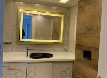 Новая четырехкомнатная квартира на первой береговой линии с видом на море в историческом центре Алании ,152м2 ID-3792 фото-9