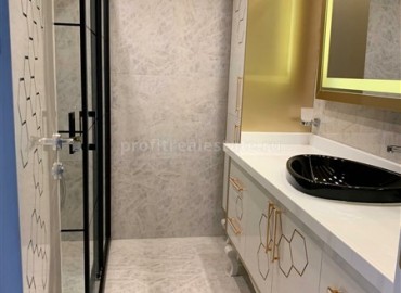 Новая четырехкомнатная квартира на первой береговой линии с видом на море в историческом центре Алании ,152м2 ID-3792 фото-12