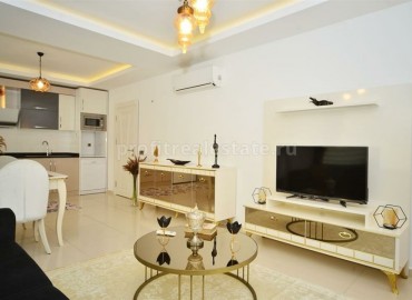 Двухкомнатная квартира, с мебелью и техникой, в Махмутларе, Аланья, площадь 78 м2 ID-3804 фото-6