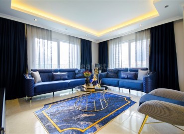 Эксклюзивное предложение шикарных двухкомнатных апартаментов с полным пакетом новой мебели и бытовой техники, Махмутлар ID-3808 фото-1