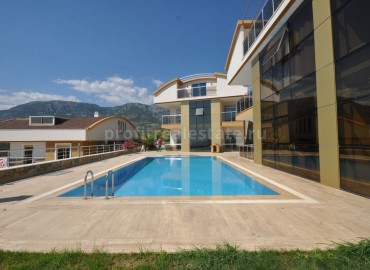 Villa with individual architectural design and sea view in Kargicak, Alanya, Turkey ID-0175 фото-4