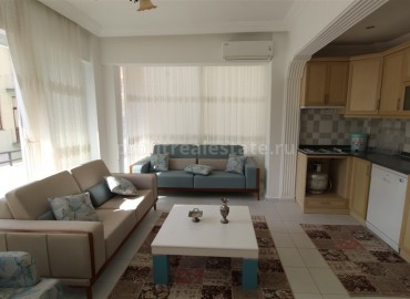 Меблированная трехкомнатная квартира возле пляжа Клеопатры, 90м2 в центре Алании ID-3833 фото-2