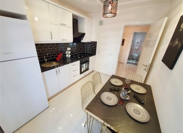 Стильная трехкомнатная квартира, с отдельной кухней, в Махмутларе, Аланья, 110 м2 ID-3845 фото-9