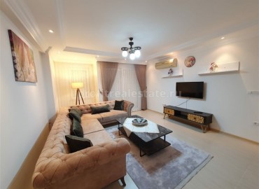 Выгодное предложение апартаментов планировки 2+1 в Махмутларе, мебель + техника, вид на Средиземное море ID-3875 фото-4
