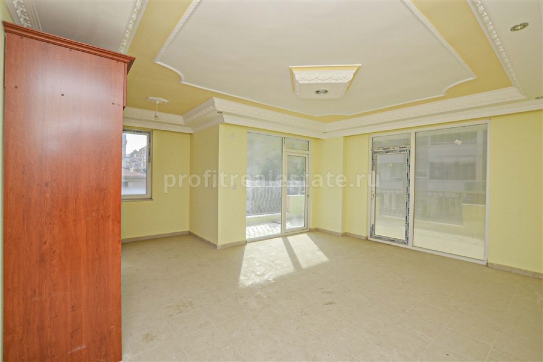 Недорогая трехкомнатная квартира с чистовой отделкой в Махмутларе, 300 метров от моря ID-3876 фото-2