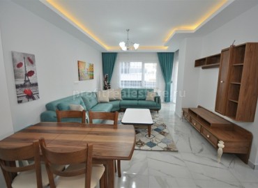 Новая трехкомнатная квартира, с мебелью и техникой, в Махмутларе, Аланья, 110 м2 ID-3880 фото-1