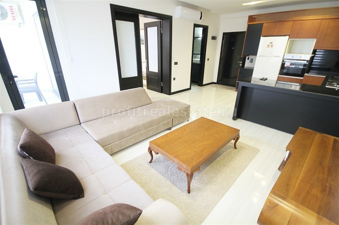 Отличная двухкомнатная квартира в центре Махмутлара, Аланья, 65 м2 ID-3982 фото-1