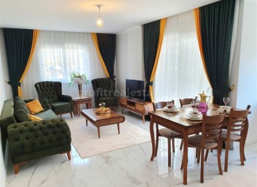 Квартира 1+1 с мебелью, 70 кв м, в новом комплексе в Махмутларе ID-3930 фото-3
