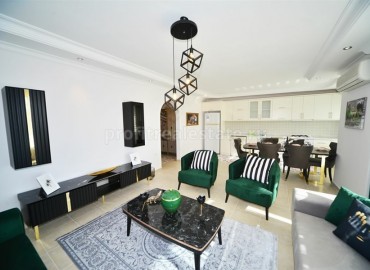 Трехкомнатная квартира в Махмутларе, красивая мебель, высокий этаж, отличная локация ID-3934 фото-3