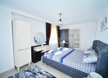 Трехкомнатная квартира в Махмутларе, красивая мебель, высокий этаж, отличная локация ID-3934 фото-7