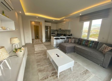 Двухкомнатная меблированная квартира с видом на горы, Махмутлар ID-3976 фото-1