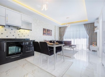 Двухкомнатные апартаменты в комплексе с отельной инфраструктурой, мебель + техника, Махмутлар ID-3989 фото-4