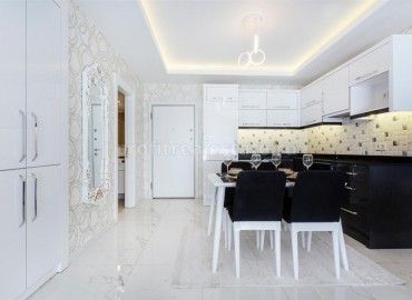 Двухкомнатные апартаменты в комплексе с отельной инфраструктурой, мебель + техника, Махмутлар ID-3989 фото-5