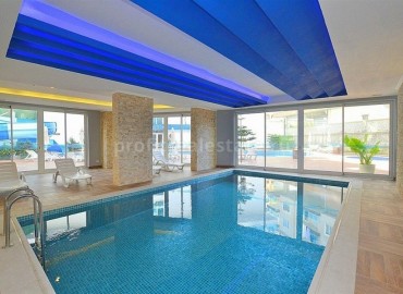 Двухкомнатные апартаменты в комплексе с отельной инфраструктурой, мебель + техника, Махмутлар ID-3989 фото-17