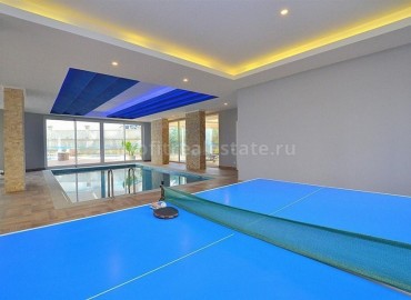 Двухкомнатные апартаменты в комплексе с отельной инфраструктурой, мебель + техника, Махмутлар ID-3989 фото-21