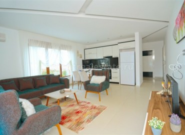 Уютная двухкомнатная квартира в шикарном жилом комплексе, Кестель, Аланья, 50 м2 ID-4010 фото-5