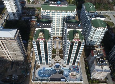 Двухкомнатная квартира с видом на море в комплексе класса люкс ,60м2 в Махмутларе ID-4026 фото-2