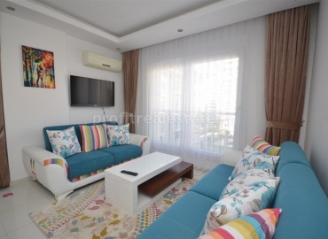 Уютная двухкомнатная квартира, с мебелью и техникой, в Махмутларе, Аланья, 65 м2 ID-4045 фото-1