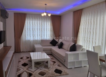 Уютные двухкомнатные апартаменты с мебелью, 60 кв м, район Махмутлар, Алания ID-4074 фото-1
