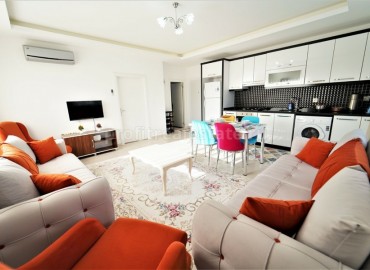 Двухкомнатная квартира, с мебелью и техникой, в Махмутларе, Аланья, 65 кв.м. ID-4076 фото-3