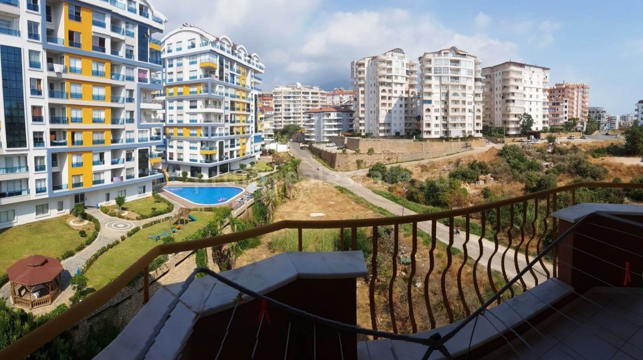 Beautiful apartment with furniture in the prestigious area Tosmur in Alanya, Turkey ID-0190 фото-2