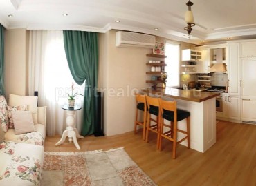 Beautiful apartment with furniture in the prestigious area Tosmur in Alanya, Turkey ID-0190 фото-5