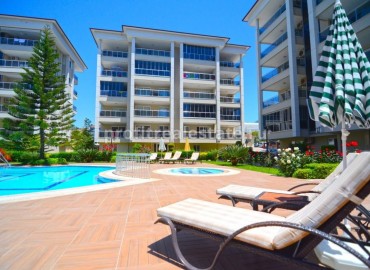 Двухкомнатная квартира на аренду в районе Кестель, 150 метров к морю, WiFi, комплекс с инфраструктурой, хороший пляж ID-4142 фото-15