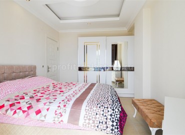 Квартира 1+1 в Махмутларе с видом на море, мебель и техника, высокий этаж, комплекс с бассейном, выгодная цена ID-4148 фото-5
