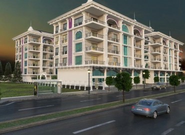 Стильная квартира в комплексе недалеко от моря в Алании, район Каргыджак ID-4166 фото-21