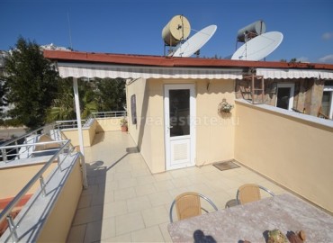 Вилла с большой террасой в курортном районе Конаклы, в аренду, 500 метров от Средиземного моря ID-4168 фото-13