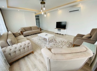 Отличная трехкомнатная квартира, с мебелью и техникой, в Махмутларе, Аланья, 110 м2 ID-4183 фото-3