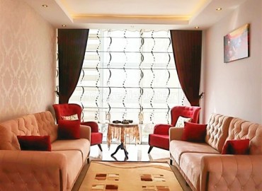 Просторная двухкомнатная квартира общей площадью 80 м2, с мебелью и техникой в районе Махмутлар ID-4188 фото-1