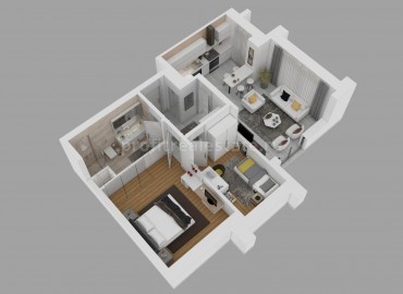Apartments in Antalya with the possibility to buy by interest-free installment ID-0200 фото-18