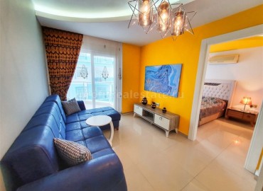 Меблированные апартаменты  планировки 1+1, в новом комплексе в Махмулар, Алания ID-4224 фото-2