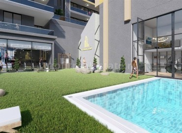 Шикарные апартаменты с мебелью в новом комплексе в Махмутлар, Алания ID-4260 фото-21