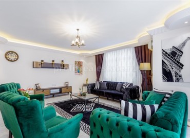 Просторная трёхкомнатная квартира, готовая к заселению, Махмутлар, Аланья, 130 м2 ID-4294 фото-1