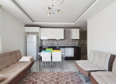 Недорогая квартира 1+1 с мебелью в Махмутларе, новый дом, 500 метров к пляжу ID-4310 фото-4